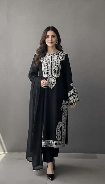 Black Noor-e-libas image 0